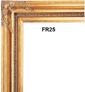Ready Made Frames - 18 X 24 Gold Leaf w/ A Gold liner