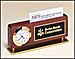 BC893 Clock and Business Card Holder